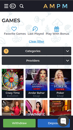 ampm Casino mobiler Live-Dealer