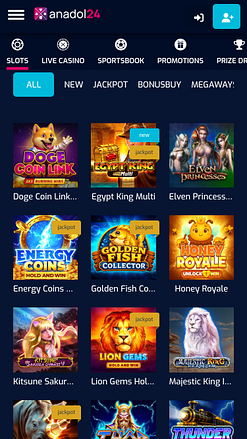 Anadol24 Casino Mobile Games
