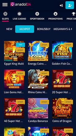 Anadol24 Casino Mobile Jackpot
