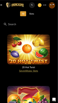 Jeux mobiles de anon Casino