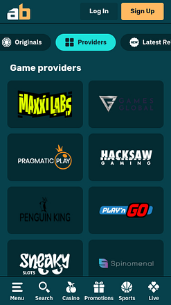 Desarrolladores de juegos móviles de Arcanebet Casino