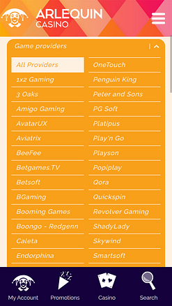 Arlequin Casino Game Developers Mobile
