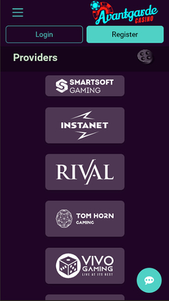 Développeurs de jeux mobiles d'Avantgarde Casino