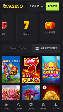 Мобильные игры Avocasino