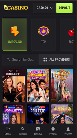 Мобильный живой дилер Avocasino