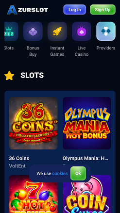 Azur Slot Casino Spiele Mobil