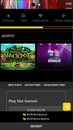 Jackpot mobile de b-Bets Casino