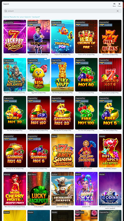 Jackpot mobile de Bahigo Casino