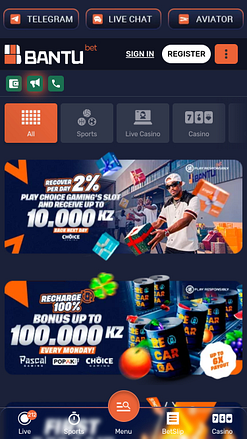 BantuBet Casino Mobile Promotions