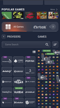 Développeurs de jeux mobiles de BantuBet Casino