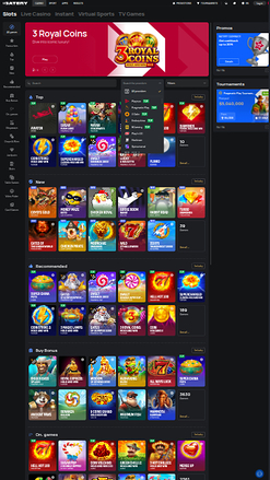 Sviluppatori di giochi di Batery su mobile