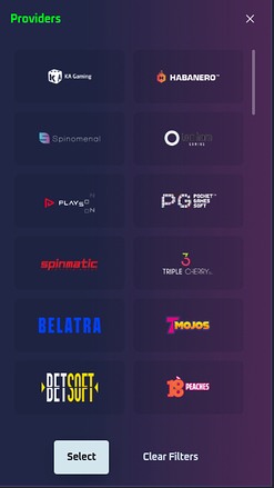 Sviluppatori di giochi mobile di Bet24Star Casino