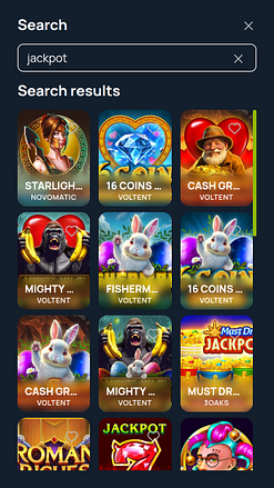Jackpot du casino bet7 sur mobile