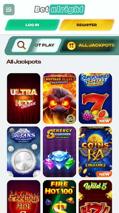 Betalright Casino mobiler Jackpot