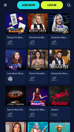 Jeux mobiles de BetBeast