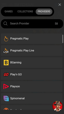 Desarrolladores de juegos móviles de Betchan Casino