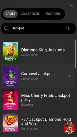 Bote móvil de Betchan Casino