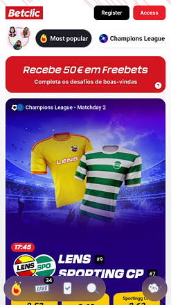 Betclic Casino Deportes Móviles