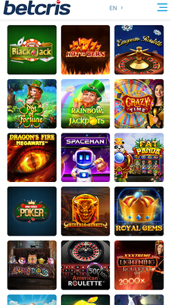 Мобильные игры Betcris