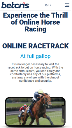 Мобильные скачки Betcris