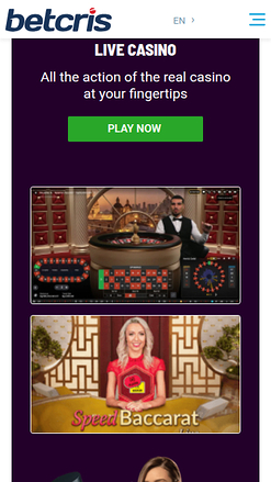 Мобильный Live-дилер Betcris