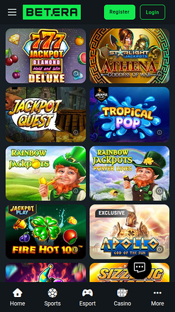 Jackpot mobile de Betera
