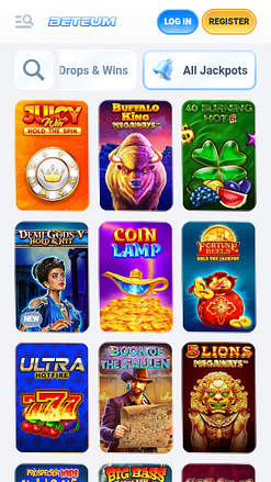 Bote móvil de Beteum Casino