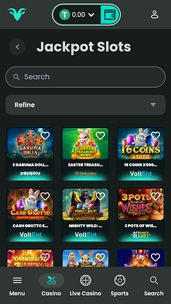Jackpot du casino BetGoat sur mobile