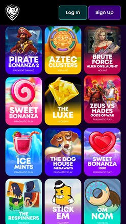 Juegos móviles de BetHog Casino