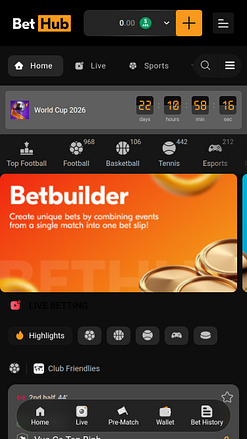 BetHub Casino sport mobile