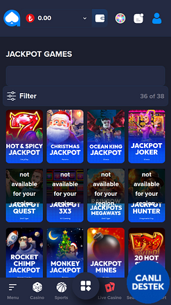 Betigma Jackpot Mobile
