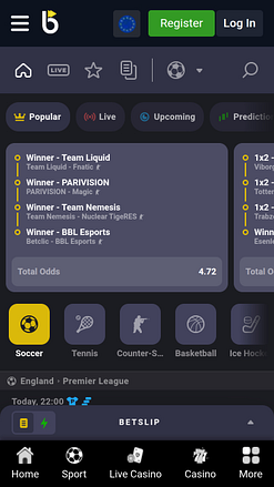 Casino BetLive Deportes Móviles