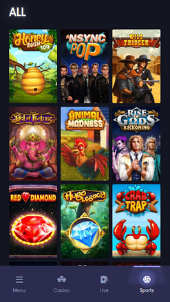 Betmorph Mobile-Spiele