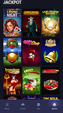 Betmorph Mobile-Jackpot