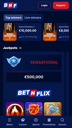 Jackpot mobile BetNFlix