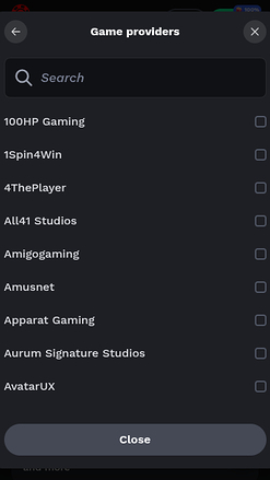 Desarrolladores de juegos móviles de BetOnRed Casino