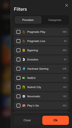 Betoranje Casino Mobile Game Developers