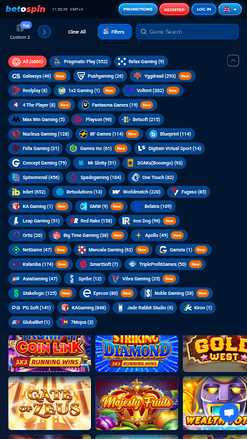 Sviluppatori di giochi mobile di BetOspin Casino