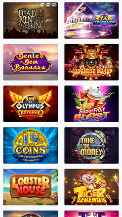 Jeux mobiles de BetRebels Casino