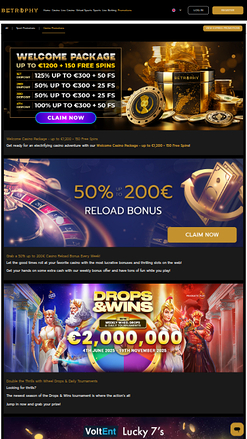 Promociones móviles de Betrophy Casino