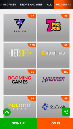 Développeurs de jeux mobiles de Big5Casino