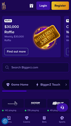 Desarrolladores de juegos móviles de Biggerz Casino