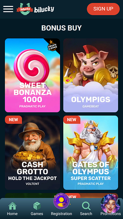 Bilucky Casino Mobile Bonus Buy