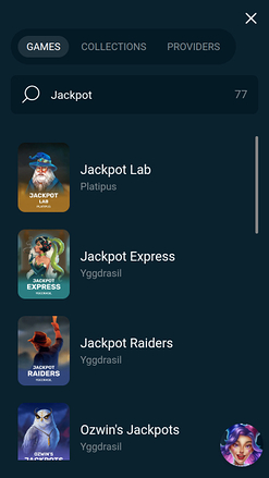 Bilucky Casino Mobile Jackpot