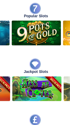 Jackpot mobile di Bingo Storm Casino