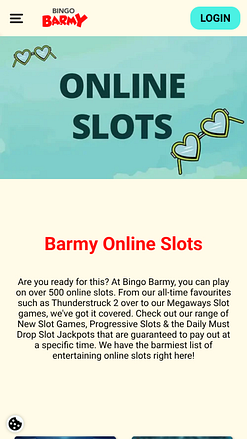 Juegos móviles de Bingo Barmy Casino