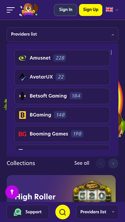 Développeurs de jeux mobiles de BingoBonga Casino