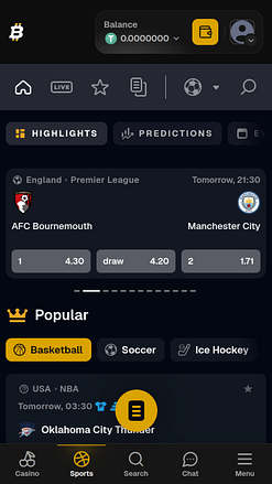 BitFortune Casino Sport Mobile