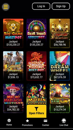 Black Lotus Casino Mobile Jackpot
