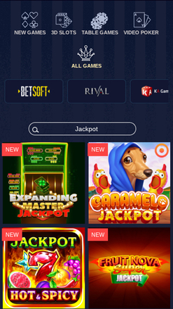 Jackpot mobile de Bobby Casino